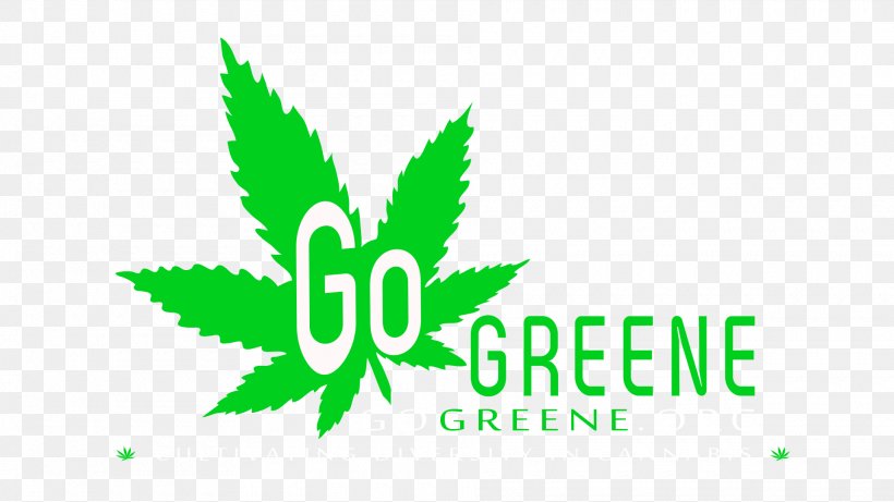 Logo Hemp Leaf Line Font, PNG, 1920x1080px, Logo, Brand, Cannabis, Grass, Green Download Free