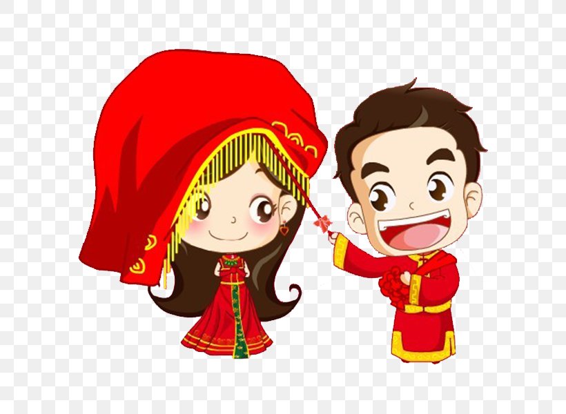 Wedding Chinese Marriage Clip Art, PNG, 600x600px, Wedding, Art, Boy, Bride, Bridegroom Download Free