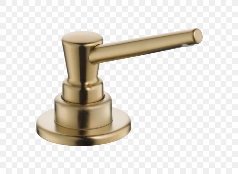 Delta Soap/Lotion Dispenser Kitchen Faucet Handles & Controls Soap Dispenser Soap Dishes & Holders, PNG, 600x600px, Kitchen, Bathroom, Bathroom Accessory, Brass, Delta Air Lines Download Free