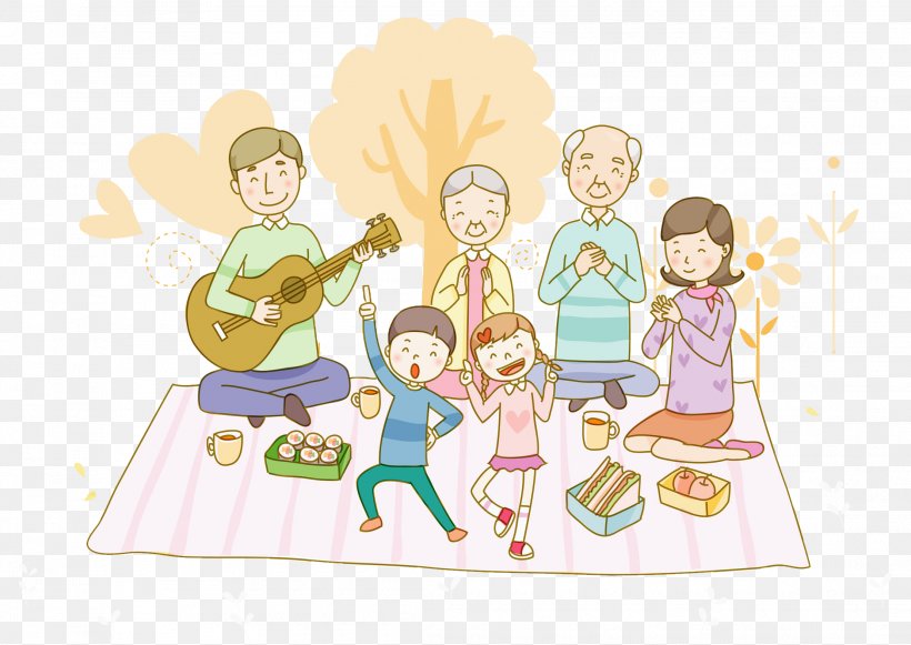 Drawing Picnic Stock Photography Illustration, PNG, 2221x1574px, Drawing, Area, Art, Cartoon, Child Download Free