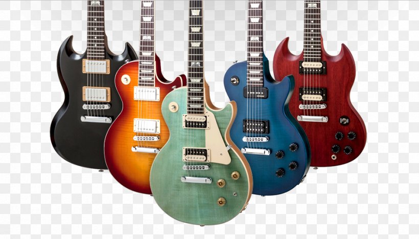Electric Guitar Musical Instruments Bass Guitar Gibson Brands, Inc., PNG, 950x544px, Watercolor, Cartoon, Flower, Frame, Heart Download Free