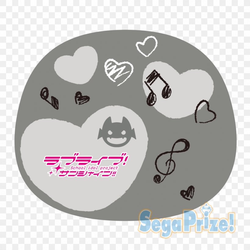 Love Live! Sunshine!! Aqours Cushion Sega Mirai No Bokura Wa Shitteru Yo, PNG, 1000x1000px, Watercolor, Cartoon, Flower, Frame, Heart Download Free
