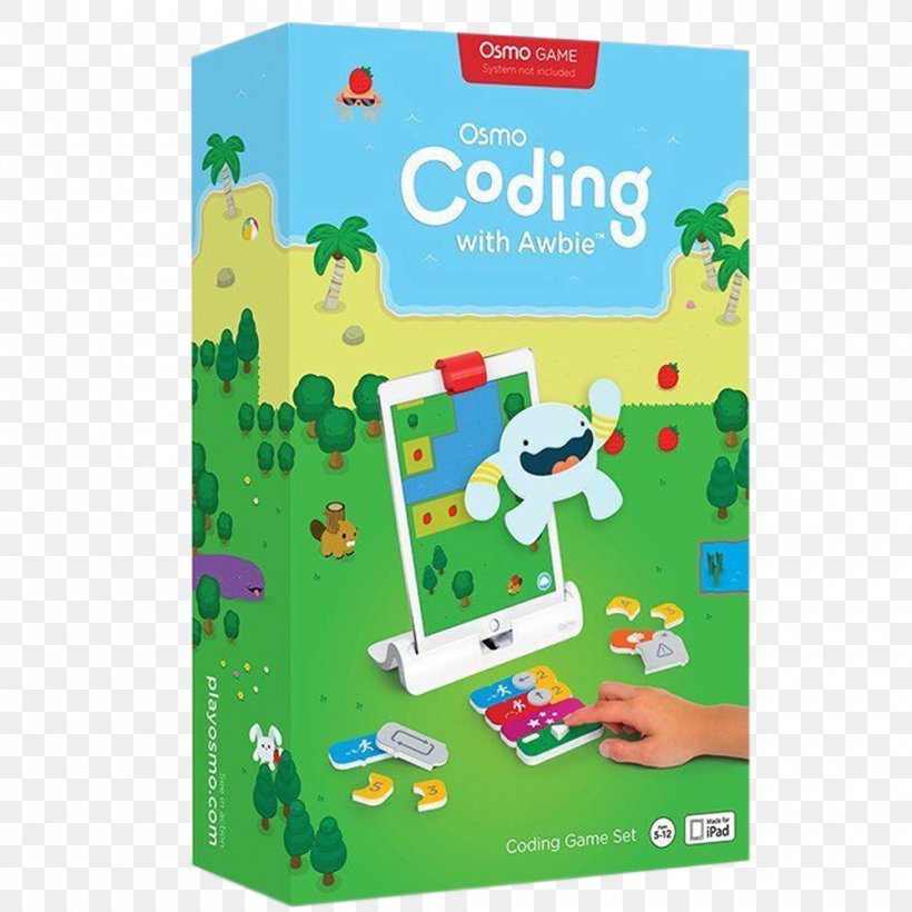 Osmo Coding Game Kit Computer Programming IPad Child, PNG, 1000x1000px, Game, Child, Computer Programming, Computeraided Software Engineering, Grass Download Free