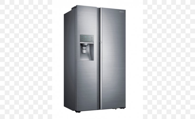 Samsung Food ShowCase RH77H90507H Refrigerator Home Appliance Whirlpool WRS586FIE, PNG, 500x500px, Samsung Food Showcase Rh77h90507h, Autodefrost, Freezers, Home Appliance, Kitchen Appliance Download Free