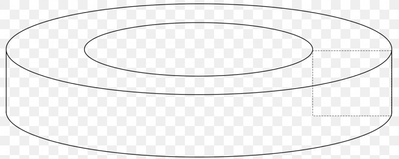 Toroid Circle Torus Geometry Volume, PNG, 1280x512px, Toroid, Area, Black And White, Disk, Geometric Shape Download Free