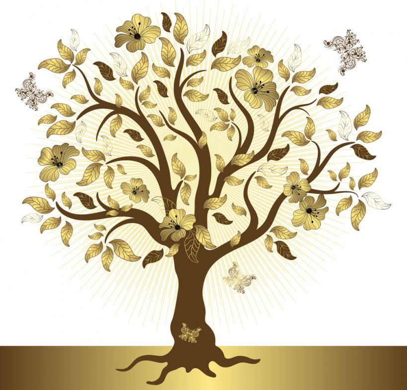 Tree Clip Art, PNG, 1007x966px, Tree, Branch, Floral Design, Flower, Illustrator Download Free