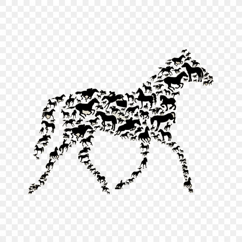 Horse Wall Decal Sticker, PNG, 1000x1000px, Horse, Art, Bedroom, Big Cats, Black Download Free