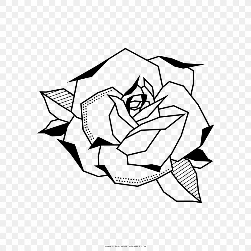 Black And White Drawing Skepticle Rose, PNG, 1000x1000px, Watercolor, Cartoon, Flower, Frame, Heart Download Free