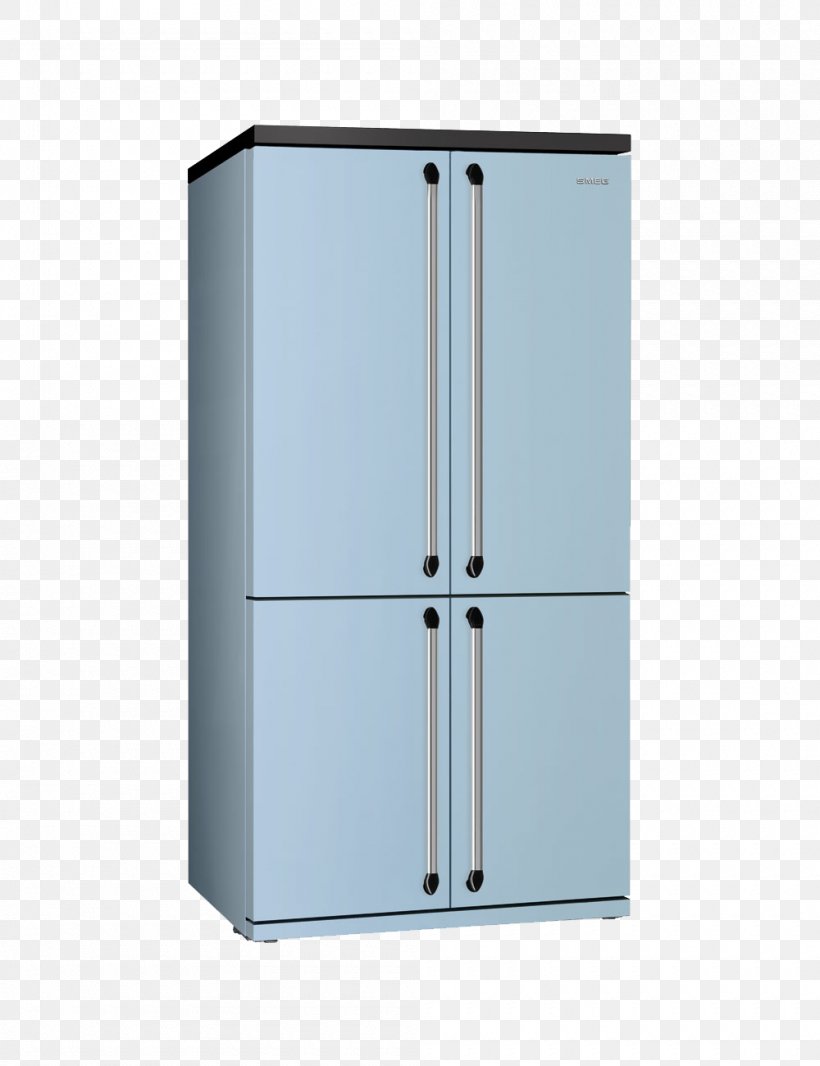 Frigorífico Side By Side Smeg FQ960 Smeg FQ60NPE Refrigerator Auto-defrost, PNG, 1000x1300px, Smeg, Autodefrost, Beko, Cupboard, Filing Cabinet Download Free