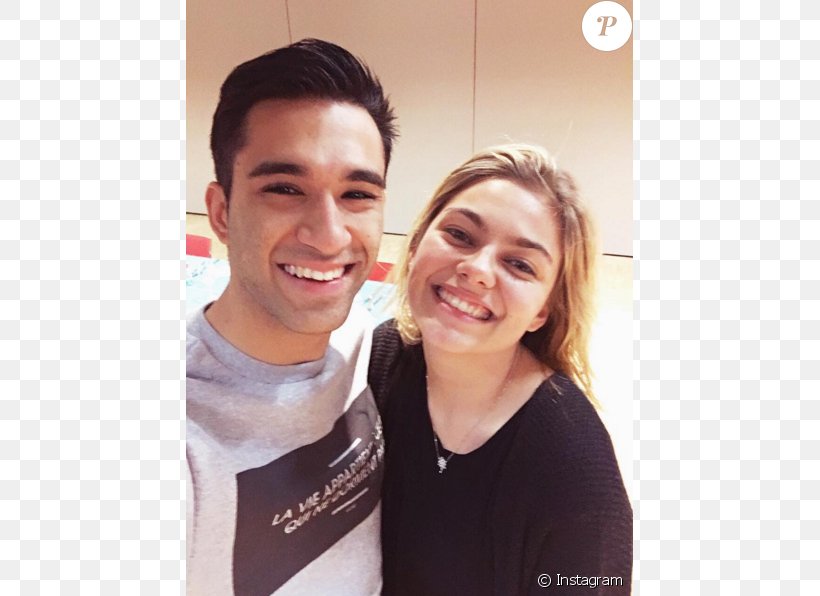 Louane Emera Anil Brancaleoni Danse Avec Les Stars Season 6 YouTuber, PNG, 675x596px, Watercolor, Cartoon, Flower, Frame, Heart Download Free