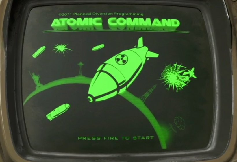 Fallout 4 Missile Command Atomic Command Fallout Pip-Boy PlayStation 4, PNG, 1107x757px, Fallout 4, Android, Bethesda Softworks, Display Device, Electronic Device Download Free