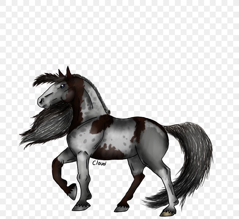 Mane Stallion Friesian Horse Mare Mustang, PNG, 750x750px, Mane, Animal Figure, Blackandwhite, Bridle, Colt Download Free