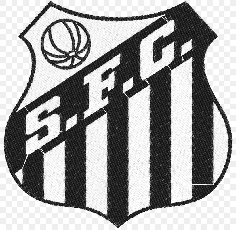 Santos FC Campeonato Brasileiro Série A Estádio Urbano Caldeira Sport Club Corinthians Paulista Football, PNG, 800x800px, Santos Fc, Black, Black And White, Brand, Brazil Download Free