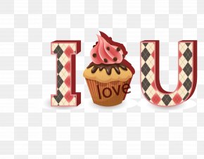 Chocolate Cake - Cupcake Chocolate Cake Typeface PNG