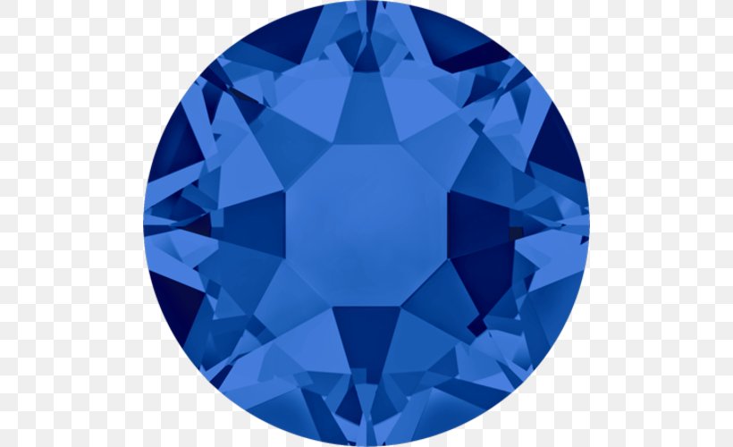 Imitation Gemstones & Rhinestones Swarovski AG Crystal Hotfix Topaz, PNG, 500x500px, Imitation Gemstones Rhinestones, Blue, Cobalt Blue, Color, Costume Design Download Free