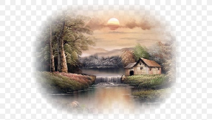 Painting Desktop Wallpaper, PNG, 600x464px, Painting, Afternoon, Autumn, Computer, Cricket Download Free