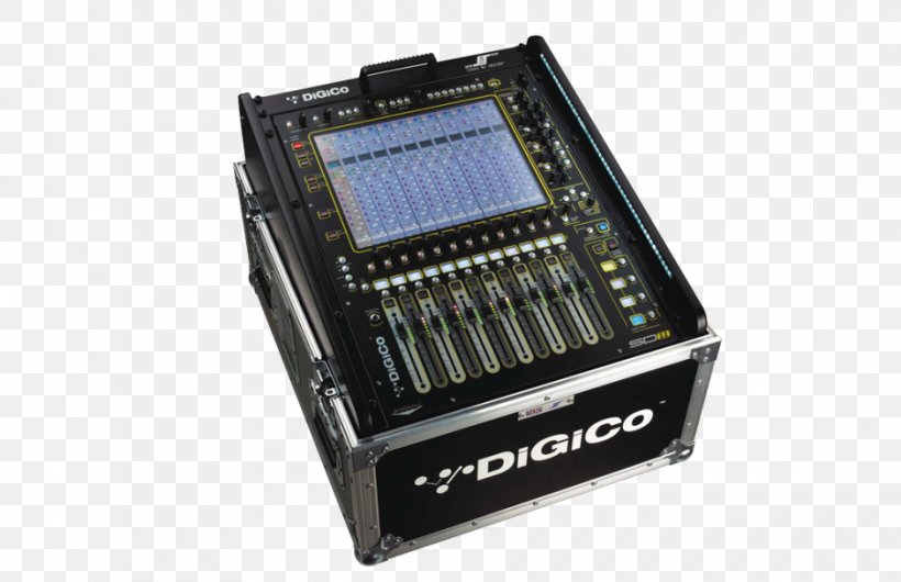 DiGiCo Audio Mixers Digital Mixing Console Broadcasting Equalization, PNG, 940x608px, 19inch Rack, Digico, Audio, Audio Control Surface, Audio Mixers Download Free