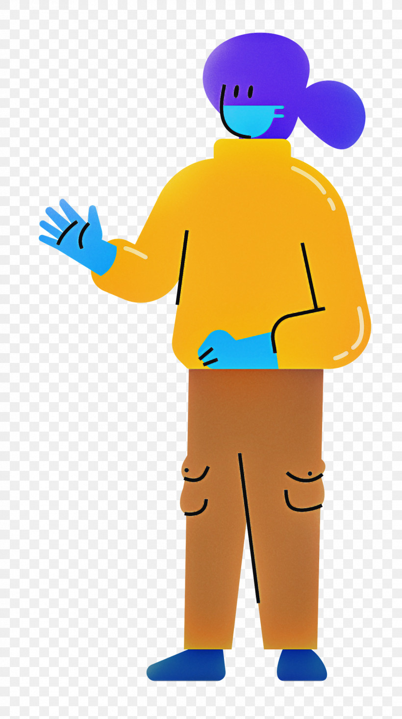 Electric Blue M Electric Blue / M Cartoon Meter Yellow, PNG, 1398x2500px, Cartoon People, Cartoon, Electric Blue M, Happiness, Headgear Download Free