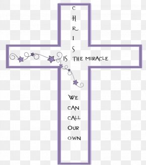 Purple Cross - Line Point Angle Number PNG