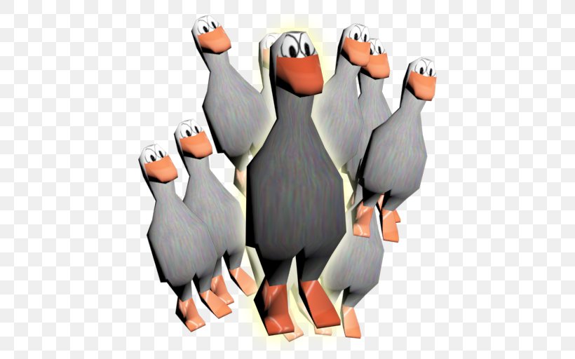 Penguin Cygnini Goose Duck Bird, PNG, 512x512px, Penguin, Beak, Bird, Cartoon, Cygnini Download Free