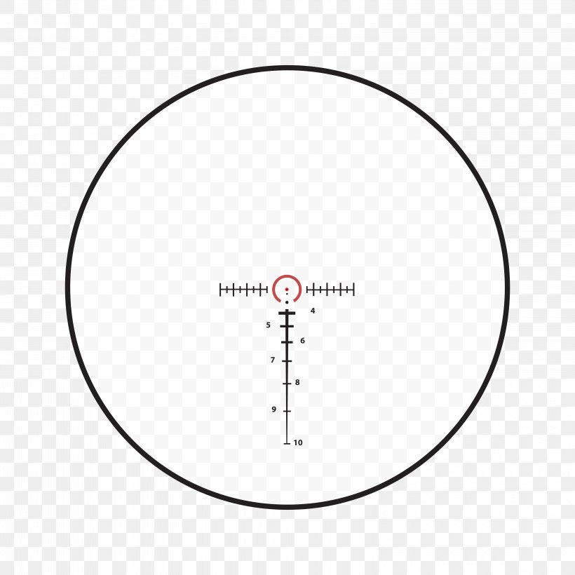 Telescopic Sight Reticle Milliradian Optics Firearm, PNG, 6300x6300px, Watercolor, Cartoon, Flower, Frame, Heart Download Free