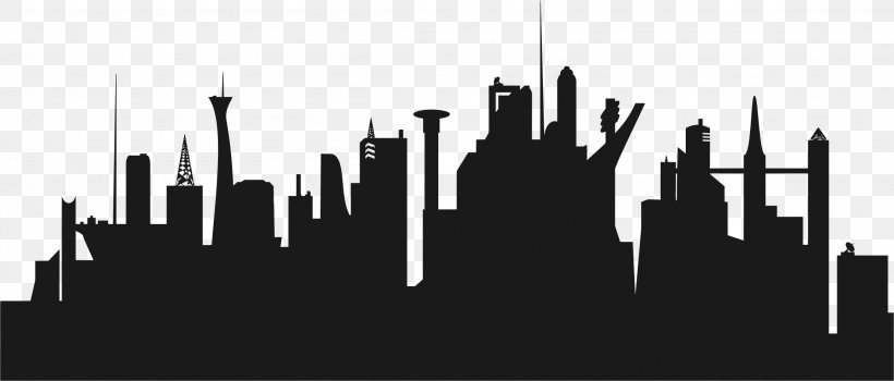 Cities: Skylines Future Clip Art, PNG, 2305x986px, Cities Skylines, Art, Black And White, Brand, City Download Free