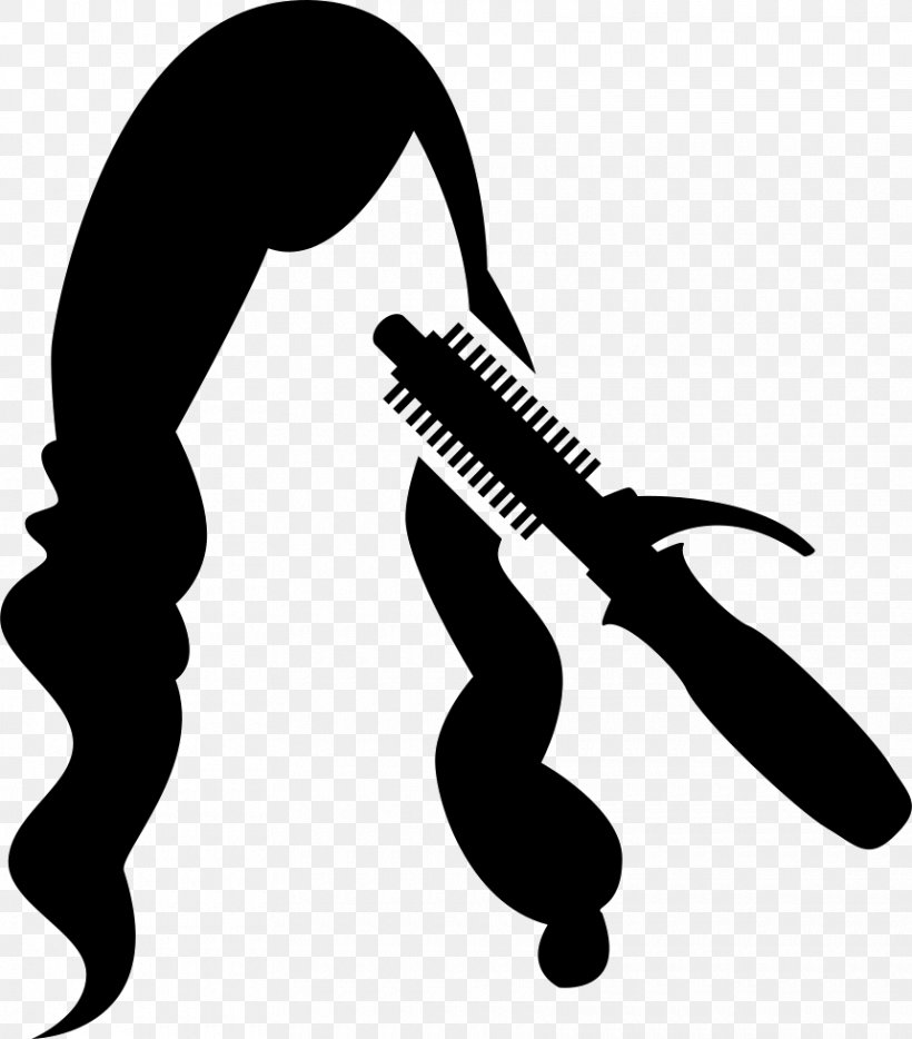 Comb Hair Iron Beauty Parlour Cosmetologist, PNG, 860x980px, Comb, Arm, Artwork, Beauty Parlour, Black And White Download Free