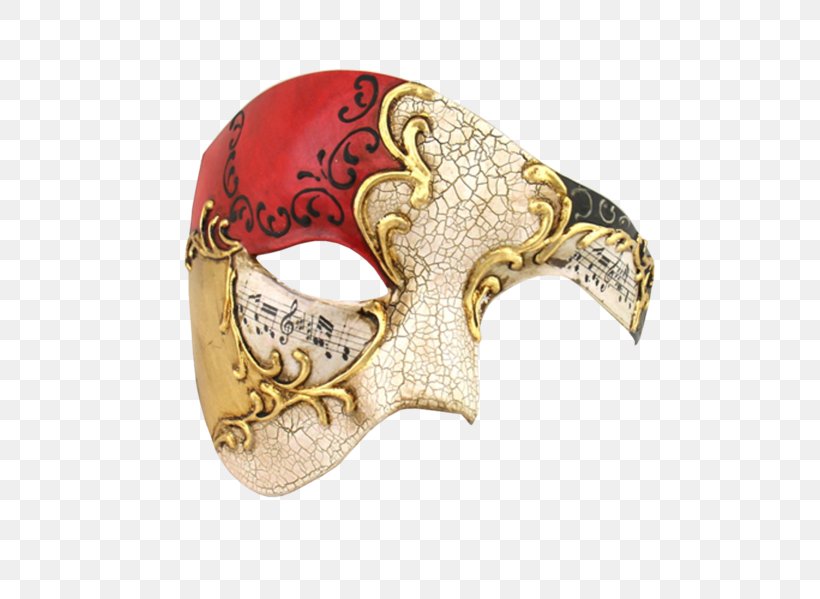 Annette Red Feather And Flower Women's Masquerade Mask Masquerade Ball The Phantom Of The Opera Phantom Of The Opera Half Face, PNG, 600x599px, Mask, Clothing Accessories, Face, Gold, Headgear Download Free