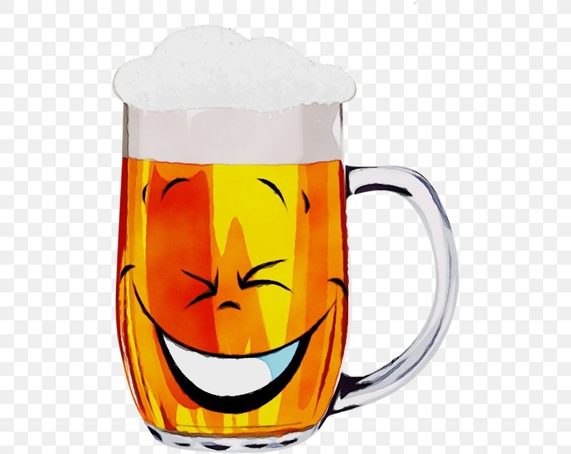 Beer Emoji, PNG, 500x652px, Watercolor, Alcoholic Beverages, Beer, Beer Glass, Beer Glasses Download Free