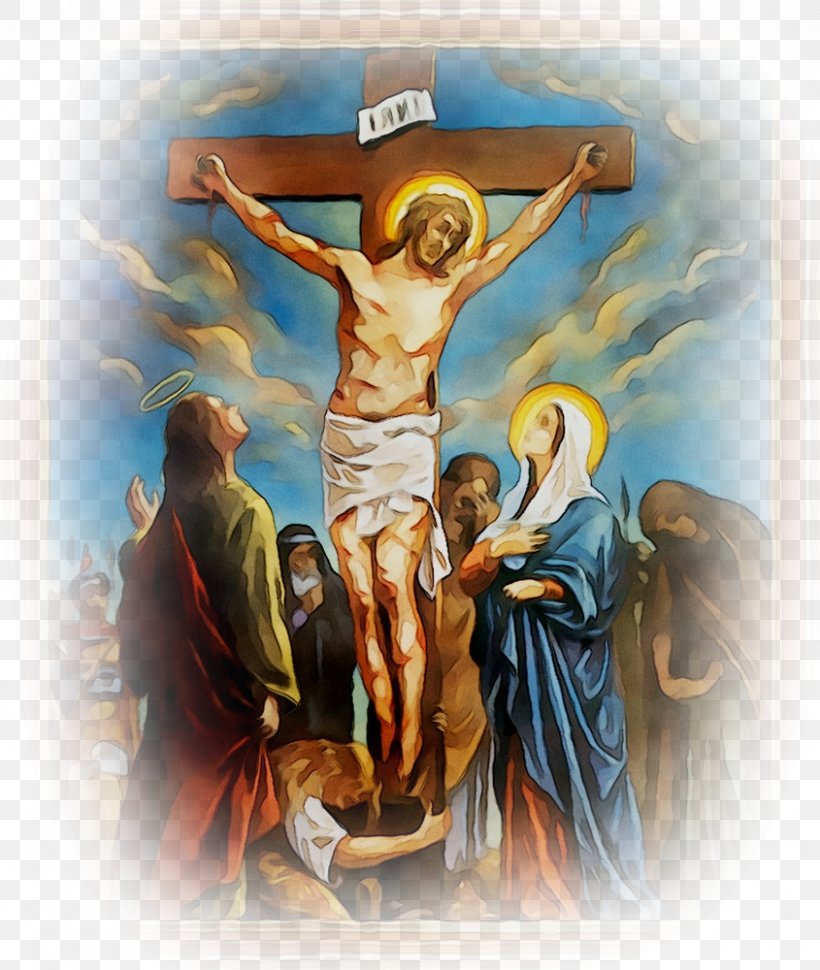 Crucifix Painting Religion Illustration, PNG, 845x1000px, Crucifix, Art, Artifact, Blessing, Ceremony Download Free