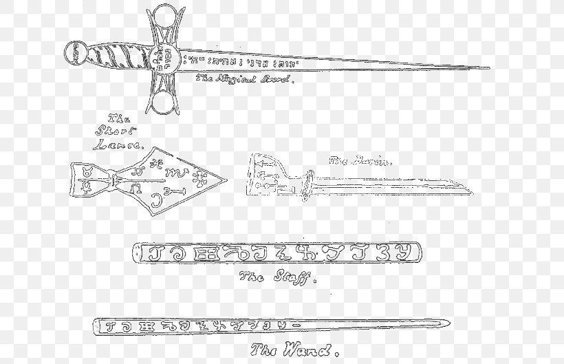 Key Of Solomon Wand Magic Carpet Book, PNG, 662x529px, Key Of Solomon, Area, Auto Part, Black And White, Book Download Free