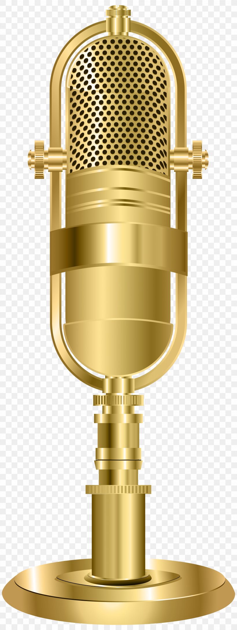Microphone Photography Clip Art, PNG, 3008x8000px, Microphone, Audio, Audio Equipment, Brass, Condensatormicrofoon Download Free