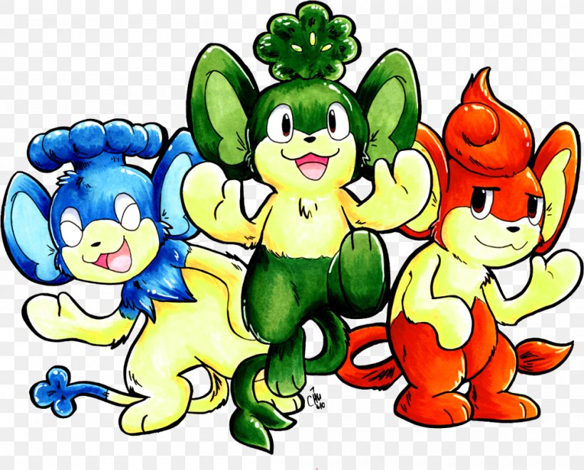 Panpour Monkey Pansage Simipour Pokémon, PNG, 1000x806px, Watercolor, Cartoon, Flower, Frame, Heart Download Free