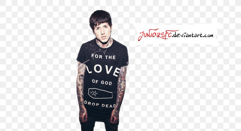 Shadow Moses Bring Me The Horizon T-shirt Song, PNG, 686x448px, Watercolor, Cartoon, Flower, Frame, Heart Download Free
