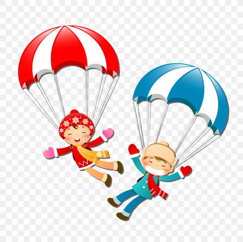 Cartoon Parachute, PNG, 1181x1181px, Watercolor, Cartoon, Flower, Frame, Heart Download Free