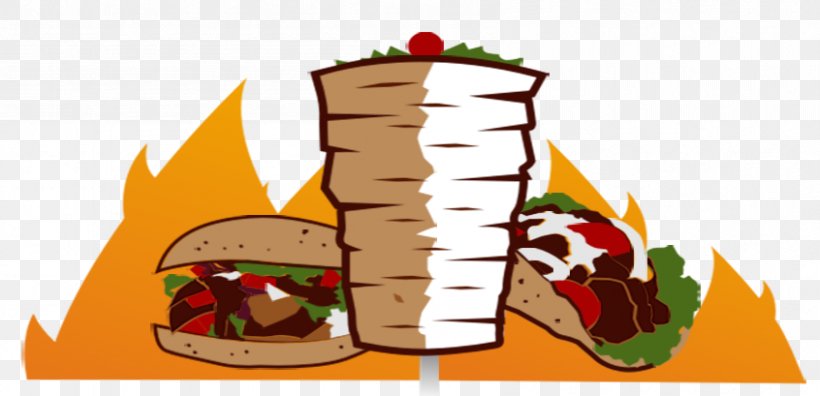 Gyro Doner Kebab Shawarma Clip Art, PNG, 846x409px, Gyro, Cuisine, Dessert, Doner Kebab, Fast Food Download Free
