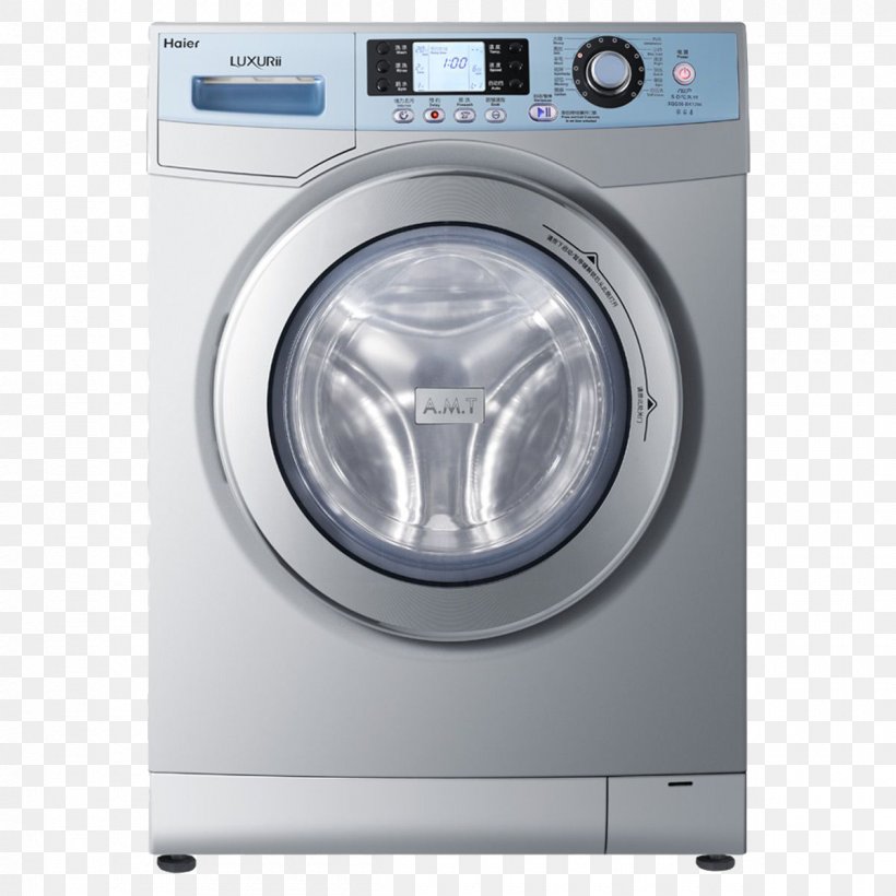Haier Washing Machine Home Appliance Wuxi Little Swan Midea, PNG, 1200x1200px, Haier, Acondicionamiento De Aire, Air Conditioner, Clothes Dryer, Detergent Download Free