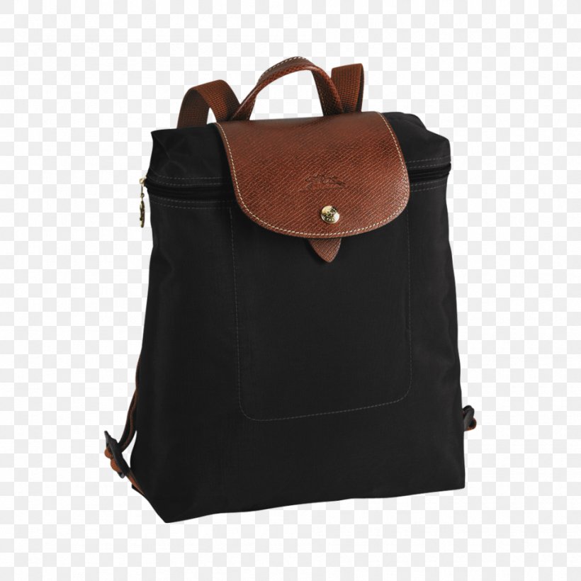 Longchamp 'Le Pliage' Backpack Tote Bag Handbag, PNG, 950x950px, Longchamp, Backpack, Bag, Baggage, Black Download Free