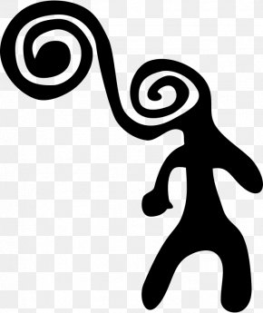 Painting - Petroglyph Rock Art Painting Clip Art PNG