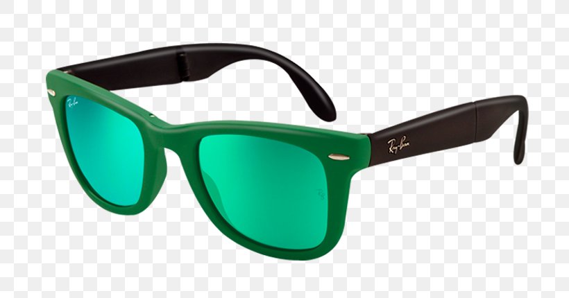 Ray-Ban Wayfarer Folding Flash Lenses Aviator Sunglasses, PNG, 760x430px, Rayban, Aviator Sunglasses, Blue, Eyewear, Fashion Download Free
