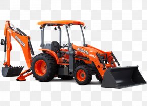 Tractor - Backhoe Loader Tractor Kubota Corporation Rollover Protection Structure PNG