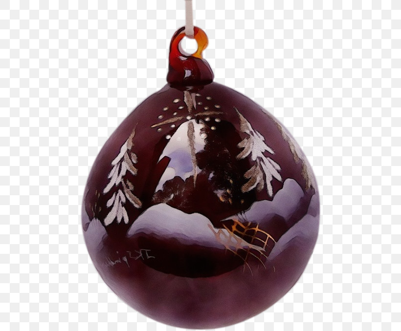 Christmas Day, PNG, 678x678px, Watercolor, Bauble, Christmas Day, Christmas Ornament M, Paint Download Free