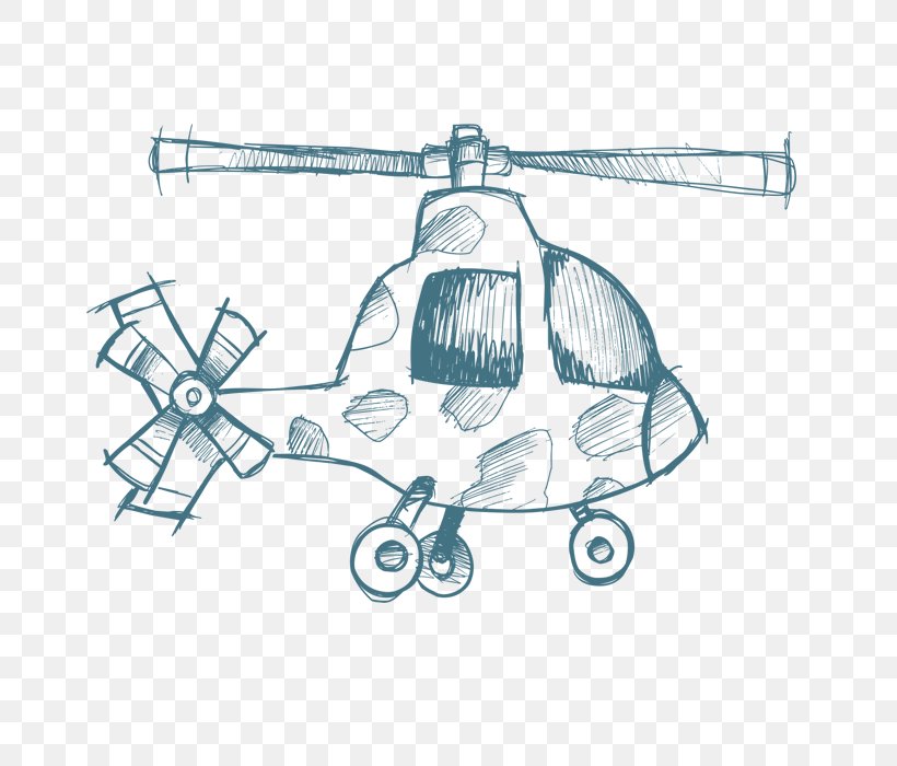Helicopter Airplane, PNG, 700x700px, Helicopter, Aircraft, Airplane, Drawing, Helicopter Rotor Download Free