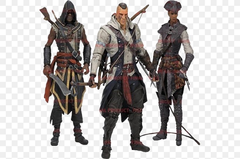 Assassin's Creed III Medieval II: Total War Dungeons & Dragons Medieval: Total War, PNG, 551x544px, Medieval Ii Total War, Action Figure, Armour, Connor Kenway, Costume Download Free