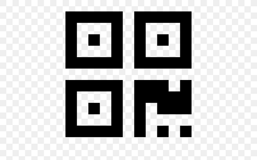 QR Code Font Awesome, PNG, 512x512px, Qr Code, Area, Black, Black And White, Brand Download Free