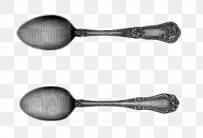 Spoon And Fork - Tiramisu Teaspoon Fork Clip Art PNG