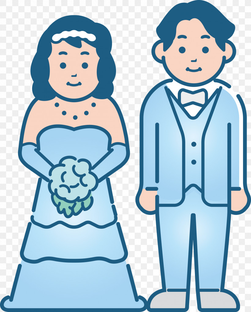 Wedding Bride, PNG, 2412x3000px, Wedding, Behavior, Bride, Cartoon, Clothing Download Free