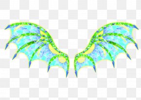 Miu Miu - Butterfly Character Line Fiction Font PNG