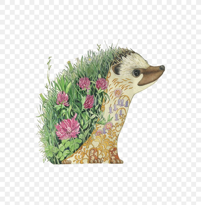 Hedgehog Artist Watercolor Painting Drawing, PNG, 600x834px, Hedgehog, Art, Art Deco, Artist, Beak Download Free
