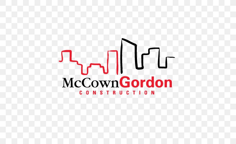 Logo Brand McCownGordon Construction LLC Font Product, PNG, 500x500px, Logo, Area, Brand, Rectangle, Text Download Free